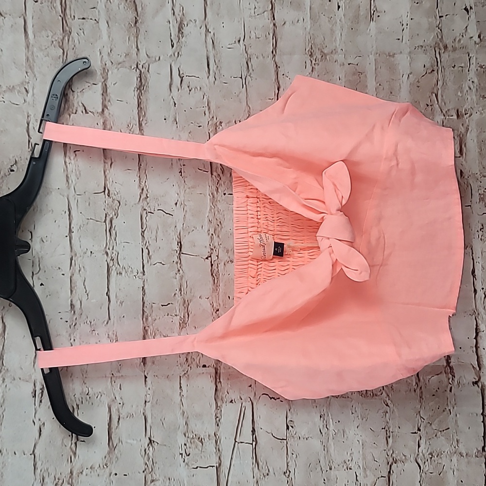 Universal threads pink cropped top xl new with tags nwt